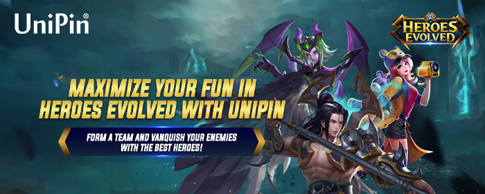 Maximize Your Fun in Heroes Evolved with UniPin! (MY)